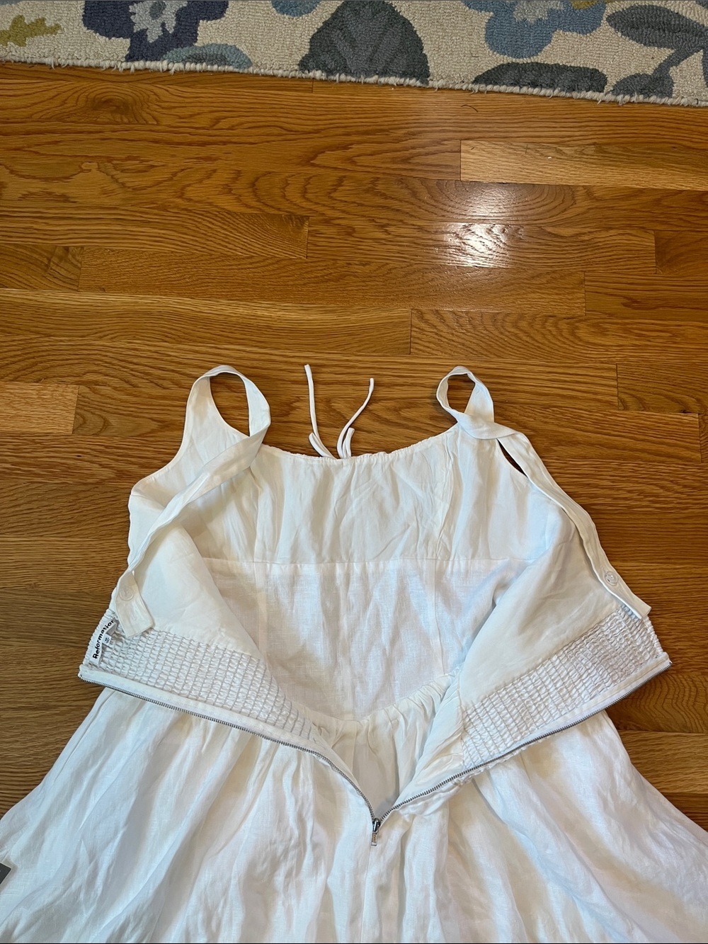 Anthropologie x Reformation Balia Linen Midi Dress Size 10 NWT - Picture 15 of 15
